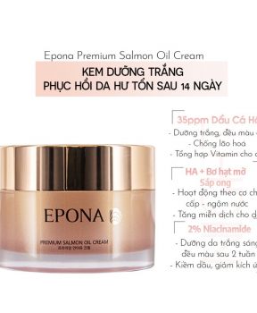 Kem Dưỡng Epona Làm Sáng Da Chiết Xuất Cá Hồi 50ml