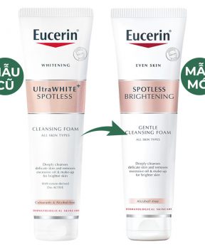Sữa Rửa Mặt Eucerin Tạo Bọt Làm Sáng Da 150ml
