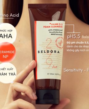 Sữa Rửa Mặt Beldora 299 Dành Cho Da Nhạy Cảm 150ml