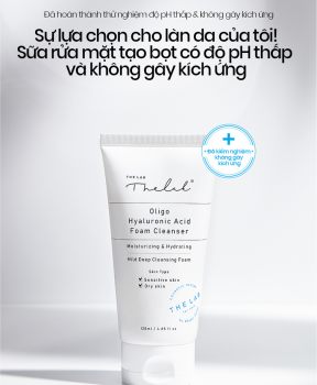 Sữa Rửa Mặt The Lab Tạo Bọt Sạch Sâu & Dưỡng Ẩm Da 120ml