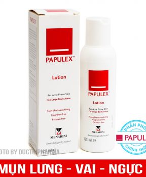 Sữa Dưỡng Thể Papulex Ngăn Ngừa & Làm Giảm Mụn 125ml