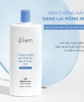 Kem Chống Nắng Make p:Rem Dạng Lai Mỏng Nhẹ 150ml