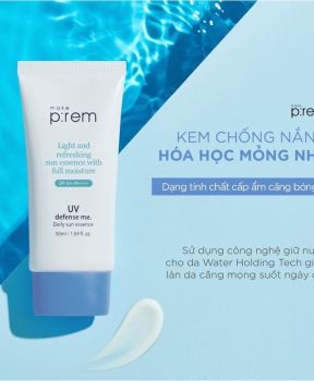 Kem Chống Nắng Make p:rem Hóa Học Mỏng Nhẹ 50ml