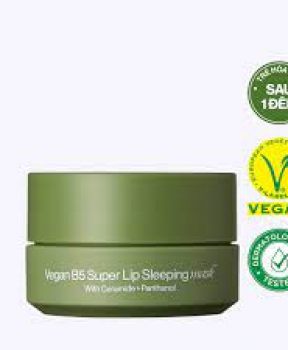 Mặt Nạ Ngủ Trẻ Hóa Môi Thuần Chay Gilaa Vegan B5 Super Lip Sleeping Mask 10ml