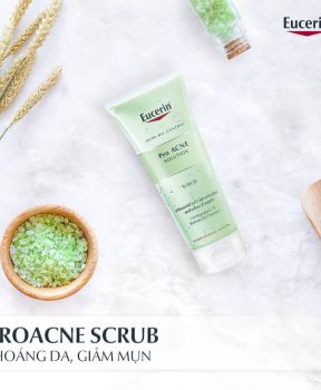 Tẩy Tế Bào Chết Eucerin Pro ACNE Solution Scrub 100ml