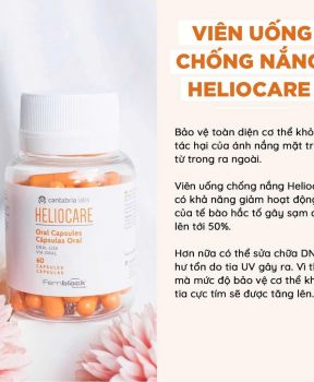 Viên Uống Chống Nắng Heliocare Capsulas Oral 60 viên