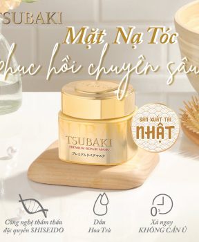 Mặt Nạ Tóc Tsubaki Premium Repair Mask phục hồi tóc hư tổn 180g
