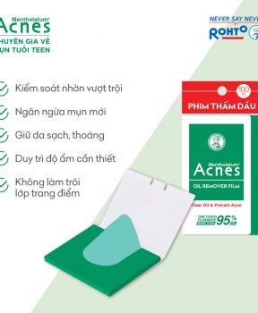 Phim Thấm Dầu Acnes Oil Remover Film 100 Tờ