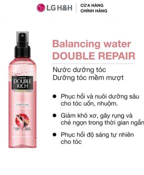 Nước Dưỡng Tóc Double Rich Balancing Water Double Repair UV Protection 120ml