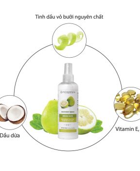 Serum Bưởi Milaganics Ngăn Rụng và Kích Thích Mọc Tóc 500ml Grapefruit Serum
