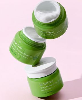 Kem cân bằng độ ẩm cho da innisfree Green Tea Balancing Cream 50 mL