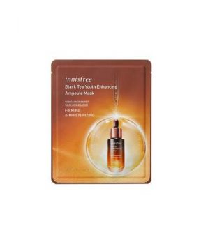 Mặt nạ phục hồi da innisfree Black Tea Youth Enhancing Ampoule Mask 28 mL