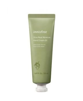 Kem dưỡng da tay hương oliu innisfree Olive Real Moisture Hand Cream EX 50 mL