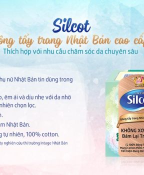  Bông Tẩy Trang Cao Cấp Silcot Hộp 66 Miếng