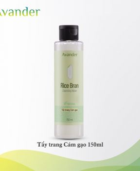 Nước Tẩy Trang Avander Chiết Xuất Từ Cám Gạo Rice Bran Cleansing Water 150ml