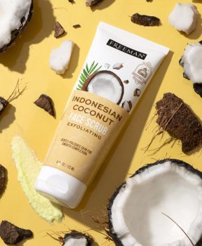 Tẩy Tế Bào Chết Da Mặt Freeman Dừa Indonesia & Đường 175ml Exfoliating Indonesian Coconut Face Scrub
