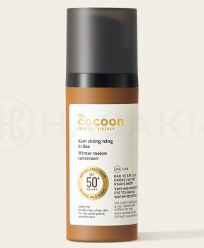 Kem Chống Nắng Cocoon Bí Đao Quang Phổ Rộng 50ml Winter Melon Suncreen SPF 50 + PA ++++