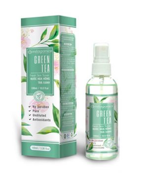 Toner Milaganics Trà Xanh Làm Sạch, Se Lỗ Chân Lông 100ml Fresh Skin Toner