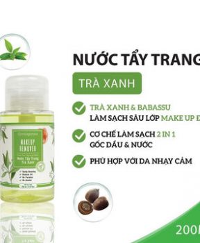 Nước Tẩy Trang Milaganics Trà Xanh Cho Da Dầu Mụn 200ml