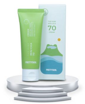 Prettyskin Kem dưỡng The Pure Jeju Cica 70 Cream 50ml