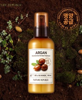 Nature Republic Xịt dưỡng tóc Argan Essential Hair No Wash Treatment 160ml