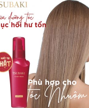 Tsubaki Sữa Dưỡng Tóc Chống Nắng Hair Milk 100ml