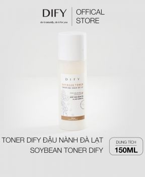 DIFY Soybean Toner Nước hoa hồng đậu nành Đà Lạt 150ml