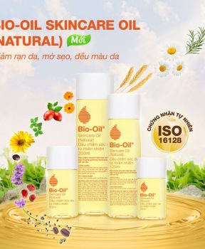 Dầu Dưỡng Bio-Oil Chăm Sóc Da Từ Thiên Nhiên 25ml Skincare Oil (Natural)