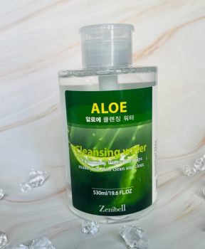 Zenibell Nước tẩy trang Aloe Cleansing Water 530ml 