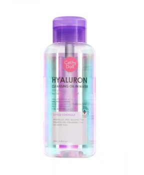 Nước tẩy trang pha dầu Cathy Doll Hyaluron Cleansing Oil in Water 500ml