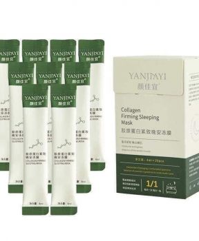 Mặt Nạ Ngủ Collagen Yanjiayi Dạng Thạch 20 Gói 4ml
