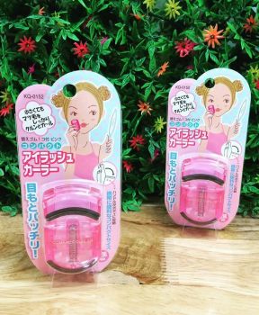 Bấm Mi Nhựa KAI Eyelash Curler KQ-0152 (Hồng) Compact Eyelash Curler