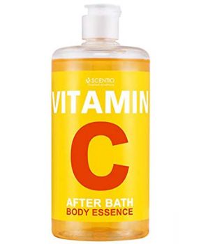 Scentio Tinh chất dưỡng thể dưỡng trắng và phục hồi da chuyên sâu sau khi tắm Vitamin C 450ml
