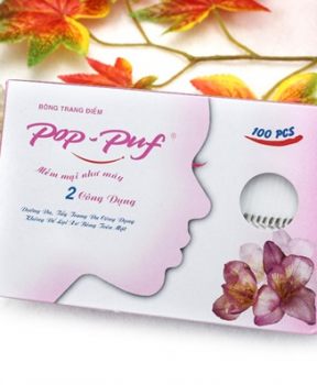 Bông Tẩy Trang Pop Puf Classic 100 Miếng