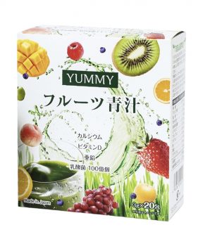 Yummy Bột mầm lúa mạch trái cây 3g x 20 gói