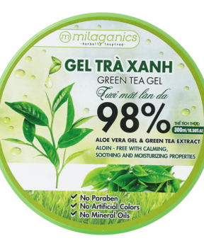 Gel Trà xanh Milaganics 300ml