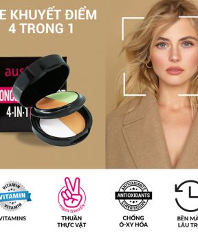 Che Khuyết Điểm Australis Dạng Kem 4 Trong 1 Concealer & Corrector 4 In 1