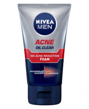 Sữa Rửa Mặt Nivea Men Giảm Nhờn Mụn Cho Nam 100g Acne Oil Clear Foam