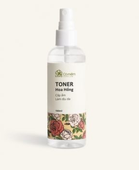Toner Hoa Hồng Cỏ Mềm 100ml - Tươi mát làn da 2 trong 1 