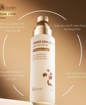 Toner Sâm 1700 Ngừa Lão Hóa Da 150ml