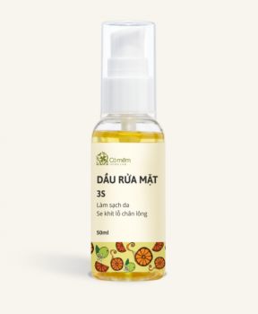 Dầu Rửa Mặt 3S - Cho Da Sạch, Sáng, Se Bí quyết SẠCH sâu, SÁNG mịn và SE nhỏ lỗ chân lông