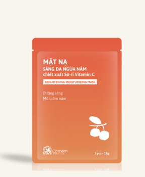 Mặt Nạ Vitamin C Dưỡng Sáng Mờ Thâm Nám