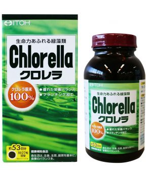 Viên Uống Tảo Lục Naris Cosmetic ITOH Chlorella 1600 Viên