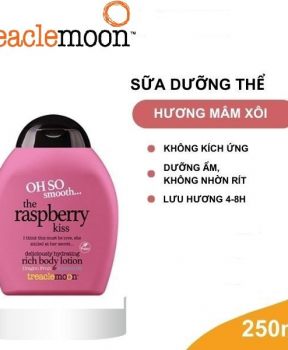Treaclemoon Sữa dưỡng thể The Raspberry Kiss Body Lotion 250ml