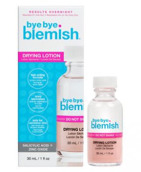 Lotion Chấm Mụn Bye Bye Blemish Cho Mụn Trắng, Nhạy Cảm 30ml Original Drying Lotion