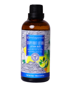 LOTION BƯỞI MILAGANICS 100ML – KÍCH THÍCH MỌC TÓC, DƯỠNG TÓC CHẮC KHỎE