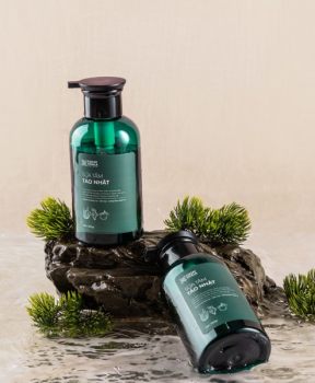 CoCayHoaLa Sữa Tắm Tảo Nhật 300g, đem lại làn da mịn màng và trắng hồng