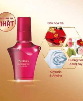 Tsubaki Dầu Dưỡng Tóc Perfection Hair Oil 50ml