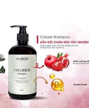 Dầu gội Alonzo Premium Colorer Shampoo 500ml