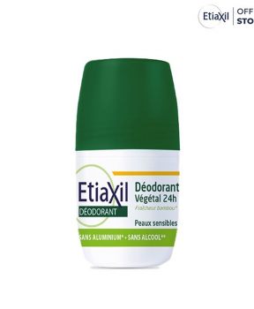 Lăn Khử Mùi Etiaxil Ngăn Mồ Hôi Chiết Xuất Nha Đam 50ml Deodorant Vegetal 24h Roll-On